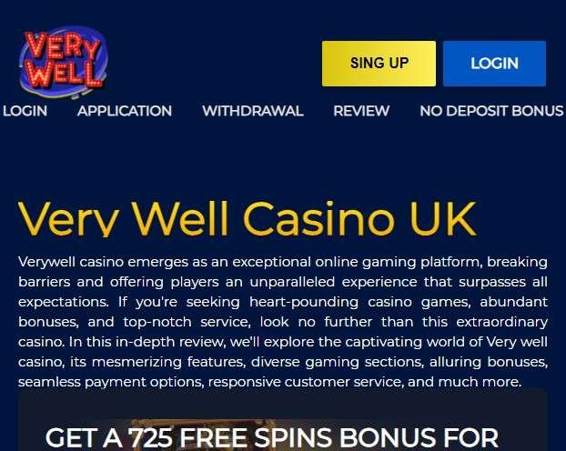 Image: Discover the Best Verywell Casino UK Experience for Mobile and Desktop Players Image: Discover the Best Verywell Casino UK Experience for Mobile and Desktop Players